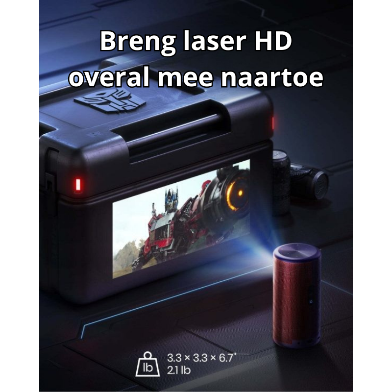 MovieMate™ | Mini Film projector en Alles in 1 Portable Thuisbioscoop
