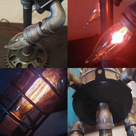 Glowstreamer™ - Retro Ruimteschip Lamp